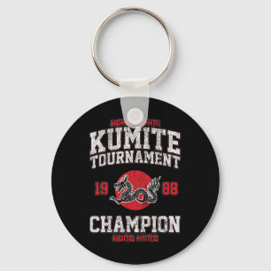 Vintages Kumitturnier Funny Viral Karate Champ Schlüsselanhänger