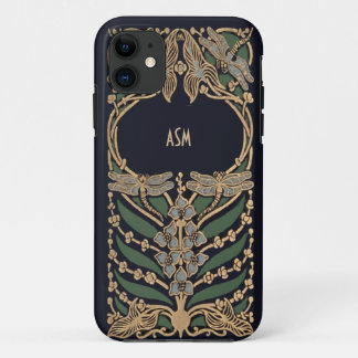Vintages Kunst Nouveau Monogramm Case-Mate iPhone Hülle