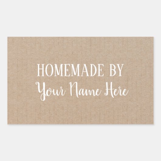 Vintages Kunsthandwerk aus Keks Rechteckiger Aufkleber (Vorderseite)