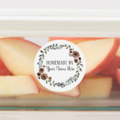 Vintages Kunsthandwerk Keks, hausgemacht Etiketten (Befestigt)