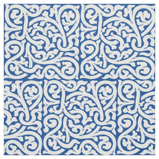 Vintages Kunsthandwerk, Mission Style Vine Pattern Stoff (Muster)