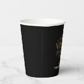 Vintages Kunsthandwerk Pappbecher (Rechts)