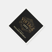 Vintages Kunsthandwerk Serviette (Ecke)