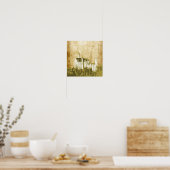 Vintages Kunstmuseum Poster (Küche)