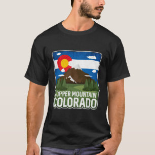 Vintages Kupfergebirge Colorado Rocky Mountains T-Shirt