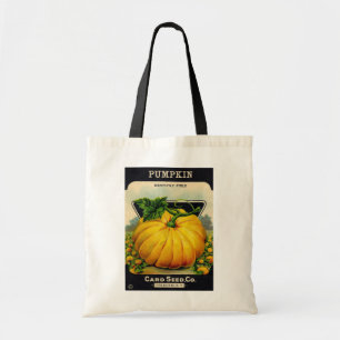 Vintages Kürbis-Samen-Paket - Tasche