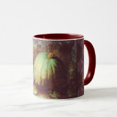 Vintages Kürbiserben Tasse (VorderseiteRechts)