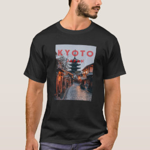 Vintages Kyoto Japan Old Street Aästhesie T-Shirt