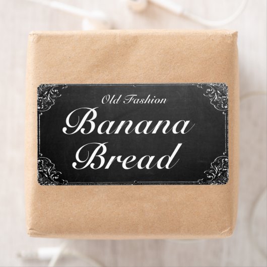 Vintages Label für Verzierte Rahmenkhalkboard (Insitu)