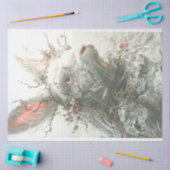 Vintages Lace Rabbit Auferstehung Sonntag Dekoupag Seidenpapier (Basteln)