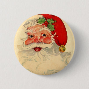 Vintages lächelndes button