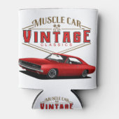Vintages Ladegerät für Muskelfahrzeuge Dosenkühler (Vorderseite)