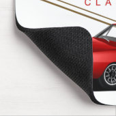 Vintages Ladegerät für Muskelfahrzeuge Mousepad (Ecke)