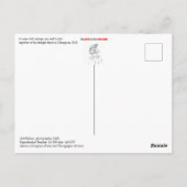 Vintages Ladegerät Postkarte (Rückseite)