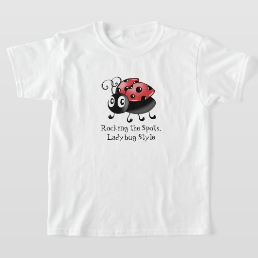 Vintages Ladybug Retro Red Insect T-Shirt (Ablage )