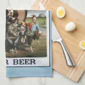 Vintages Lagerbier Bar Handtuch (Viertel Falte)