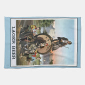 Vintages Lagerbier Bar Handtuch (Horizontal)