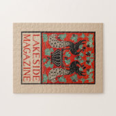 Vintages Lakeside-Magazin Puzzle (Horizontal)