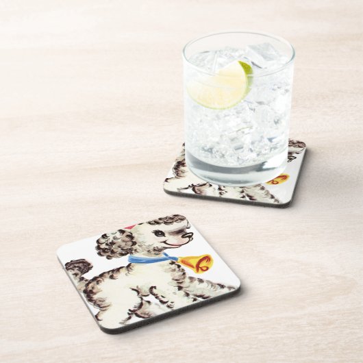 Vintages Lamm Untersetzer (Rechte Seite)