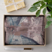 Vintages Land Rustikale Barn Grunge Stil Textur Seidenpapier (Geschenk)