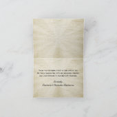 Vintages Land Vielen Dank Dankeskarte (Innenseite)