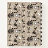 Vintages Landhühnerroster Notizblock (Rückseite)