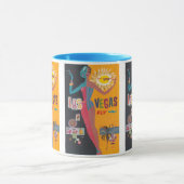 Vintages Las Vegas Gambling Travel Poster Art Tasse (Zentrum)