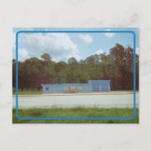 Vintages Laufwerk Thru Postkarte (Vorderseite)