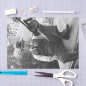 Vintages Laufzeitpapier Seidenpapier (Handwerk)