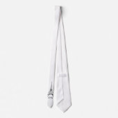 Vintages Le Paris Krawatte (Rückseite)