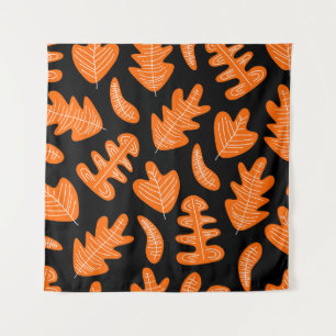 Vintages Leaf Exotic Pflanze Muster Wandteppich