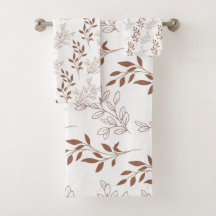 Vintages Leaf-Muster