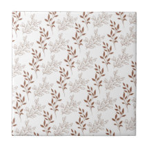 Vintages Leaf-Muster