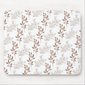 Vintages Leaf-Muster Mousepad (Vorne)