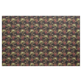 Vintages Leaping Hirschmuster Stoff (Fat Quarter (45,7 x 55,9 cm))