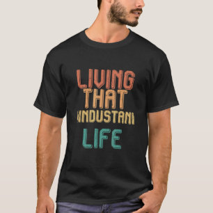 Vintages Leben in HINDUSTANI T-Shirt