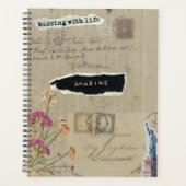 Vintages Lebensbuch Planer (Vorderseite)