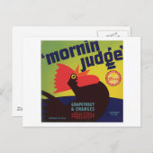 Vintages Lebensmittel Postkarte (Vorne/Hinten)