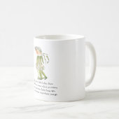 Vintages Lebensmittelgedicht Reis Rhyme Niedlich K Kaffeetasse (VorderseiteRechts)