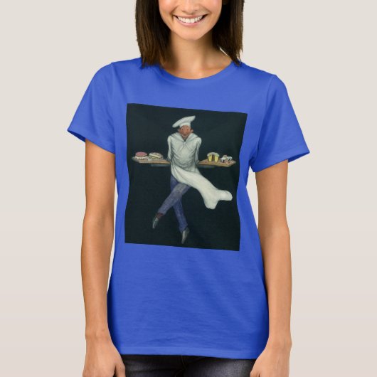 Vintages Lebensmittelgeschäft, Bäckerei mit Kondit T-Shirt (Vorderseite)