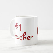 Vintages Lebensmittelobst, Bio, köstlicher Apfel Kaffeetasse (Vorderseite Links)