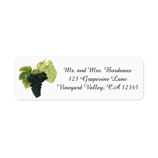 Vintages Lebensmittelobst, Bio Rotwein-Cluster (Vorne)