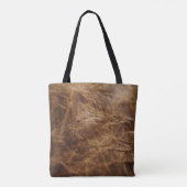 Vintages Leder Tasche (Rückseite)