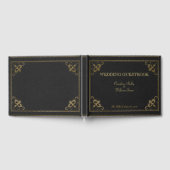 Vintages Lederbuch Hochzeitsbuch Gästebuch (Voll)