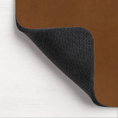 Vintages Ledergerbstoffpapier Mousepad (Ecke)