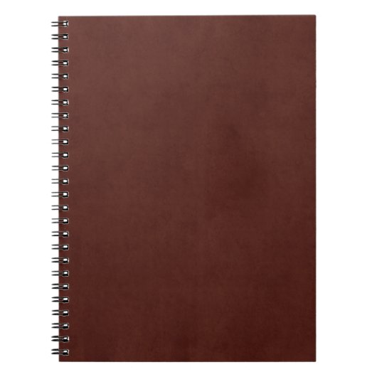 Vintages Ledergerbstoffpapier Notizblock (Vorderseite)