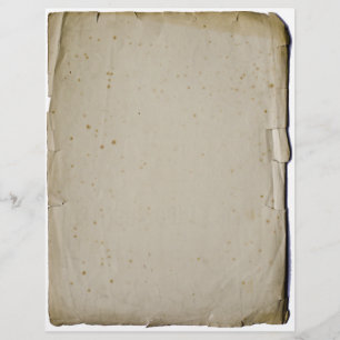 Vintages Leerbuch Blätter Briefkopf