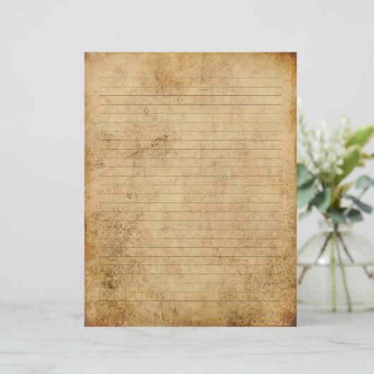 Vintages Leimpapier (Stehend Vorderseite)