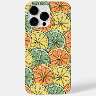Vintages Lemon-Muster Case-Mate iPhone 14 Pro Max Hülle