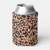 Vintages Leopard-Muster Dosenkühler (Kanne Vorderseite)